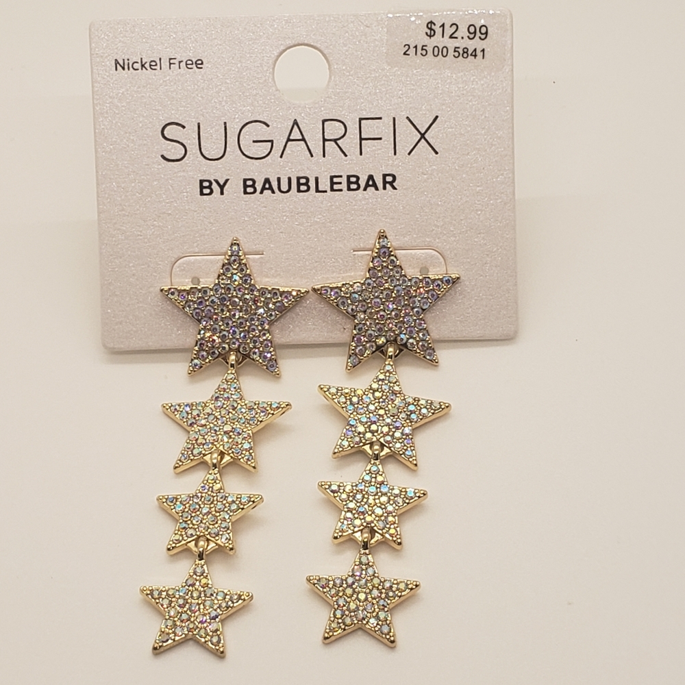 Sugarfix by BaubleBar Earrings & Ring Jewelry Lot - Picture 13 of 14